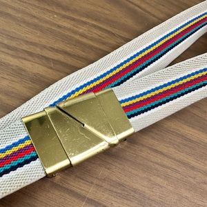 Vintage 80’s Type Kids Belt.
